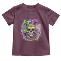 Skeleton Jester Louisiana Mardi Gras Toddler T Shirt