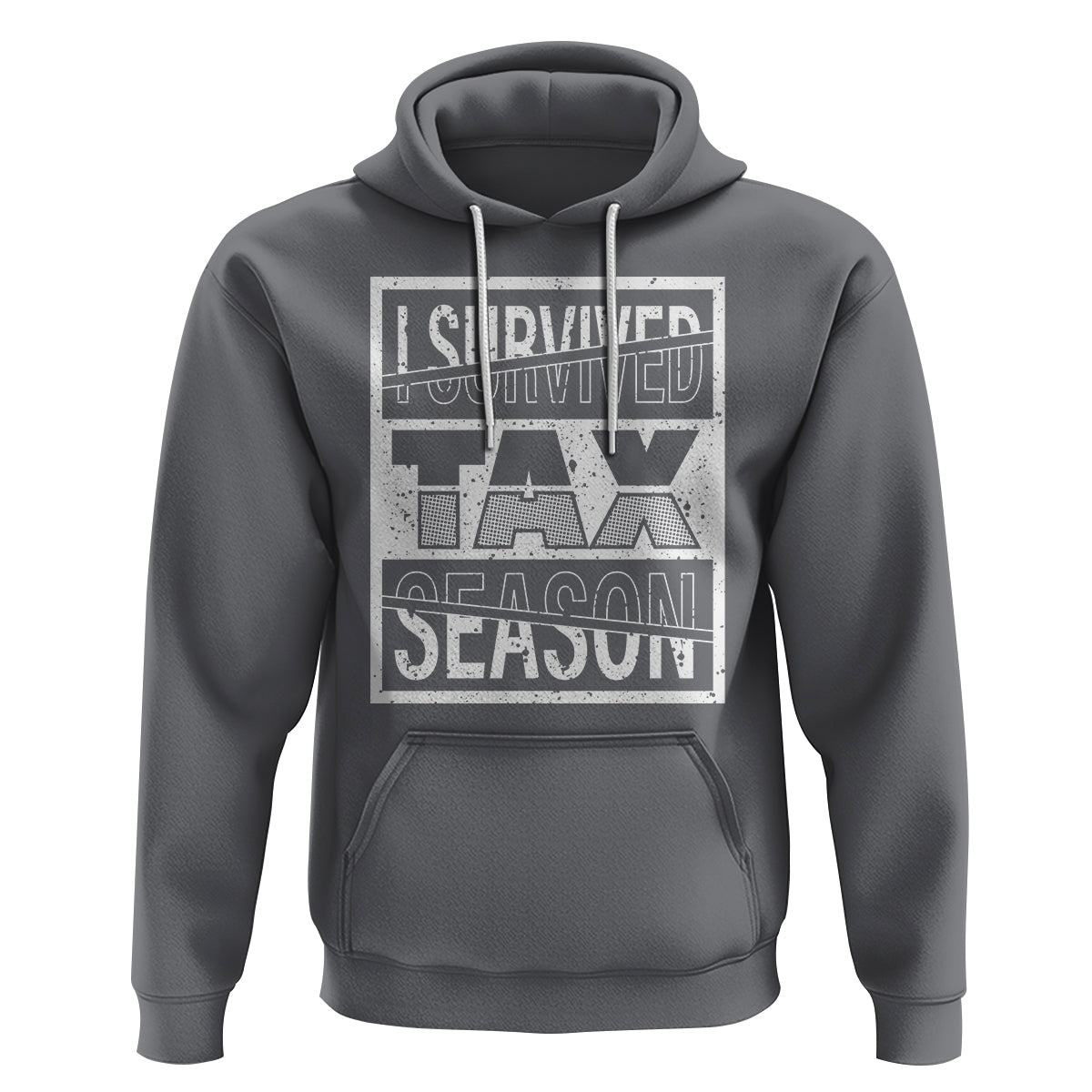 Funny Accountant Hoodie I Survived Tax Season - Wonder Print Shop