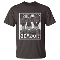 Funny Accountant T Shirt I Survived Tax Season - Wonder Print Shop