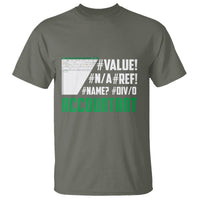 Funny Accountant Errors In Excel T Shirt - Wonder Print Shop