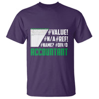 Funny Accountant Errors In Excel T Shirt - Wonder Print Shop