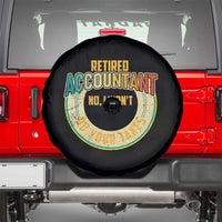 Retired Accountant Spare Tire Cover No I Won't Do Your Taxes Retirement