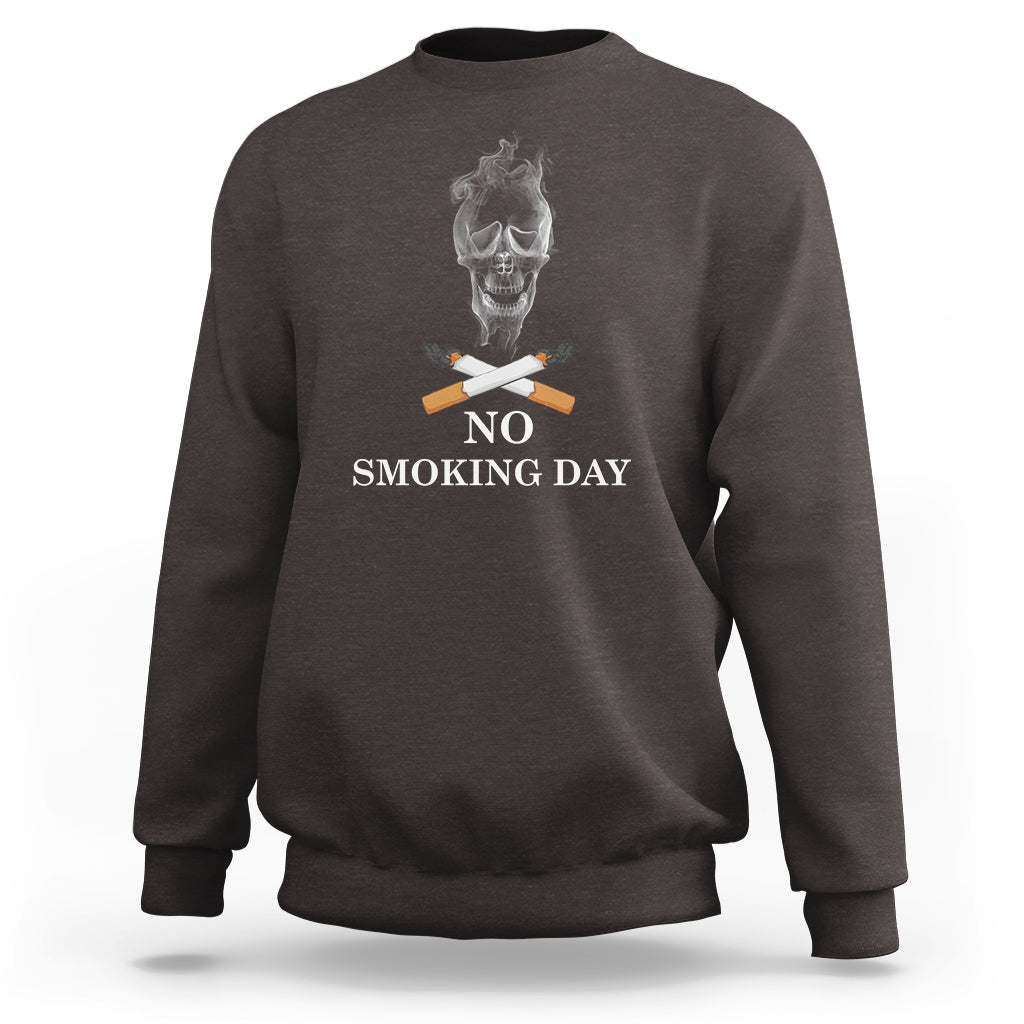No Smoking Day World No Tobacco Sweatshirt - Wonder Print Shop