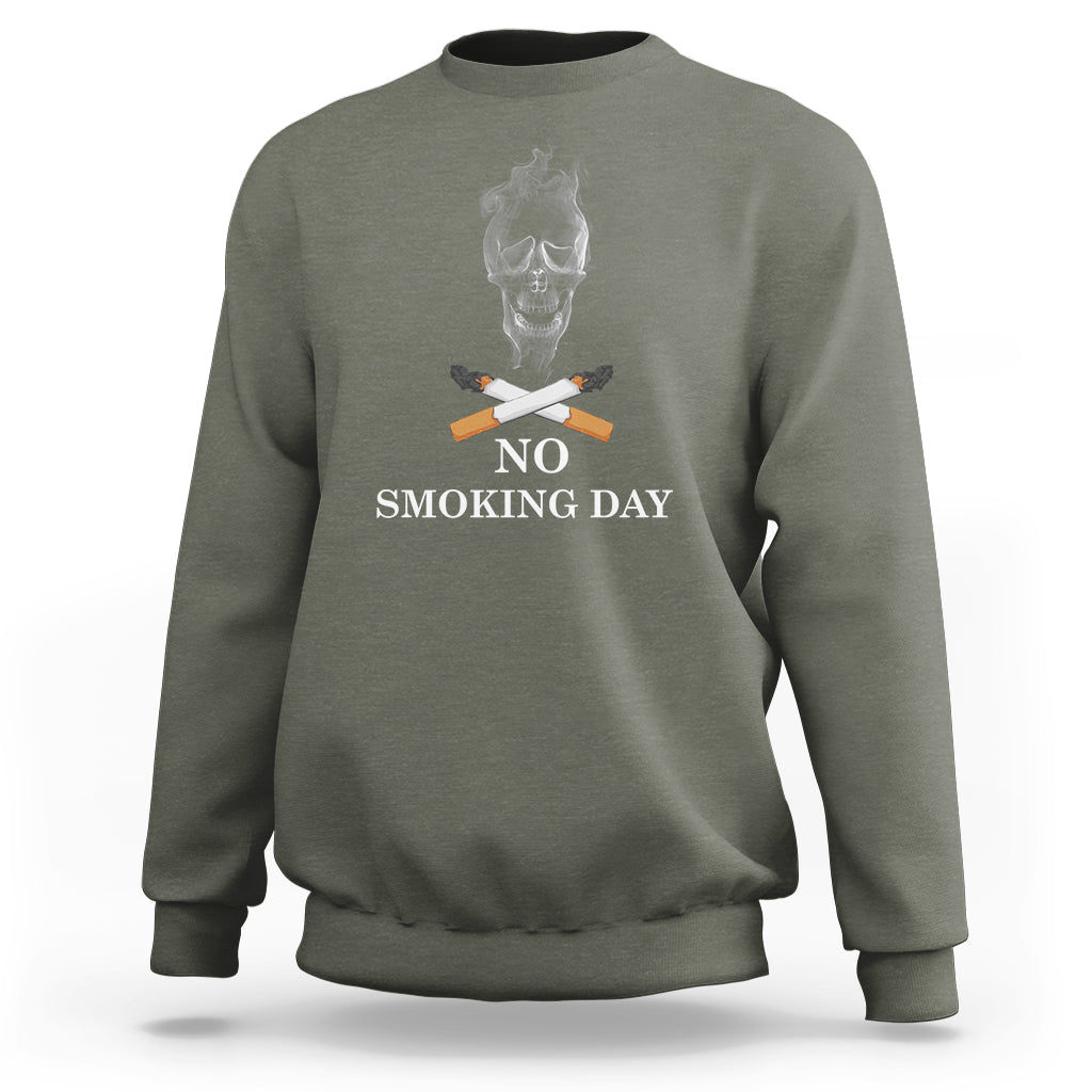 No Smoking Day World No Tobacco Sweatshirt - Wonder Print Shop