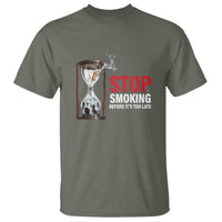 Anti Smoking T Shirt Stop Smoking Before It's Too Late - Wonder Print Shop