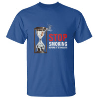 Anti Smoking T Shirt Stop Smoking Before It's Too Late - Wonder Print Shop