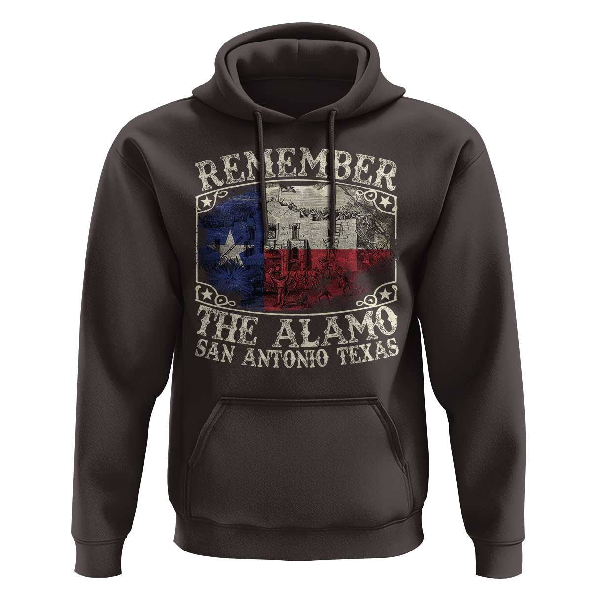 Texas Remember The Alamo Hoodie San Antonio Alamo War Texan Flag History Lover
