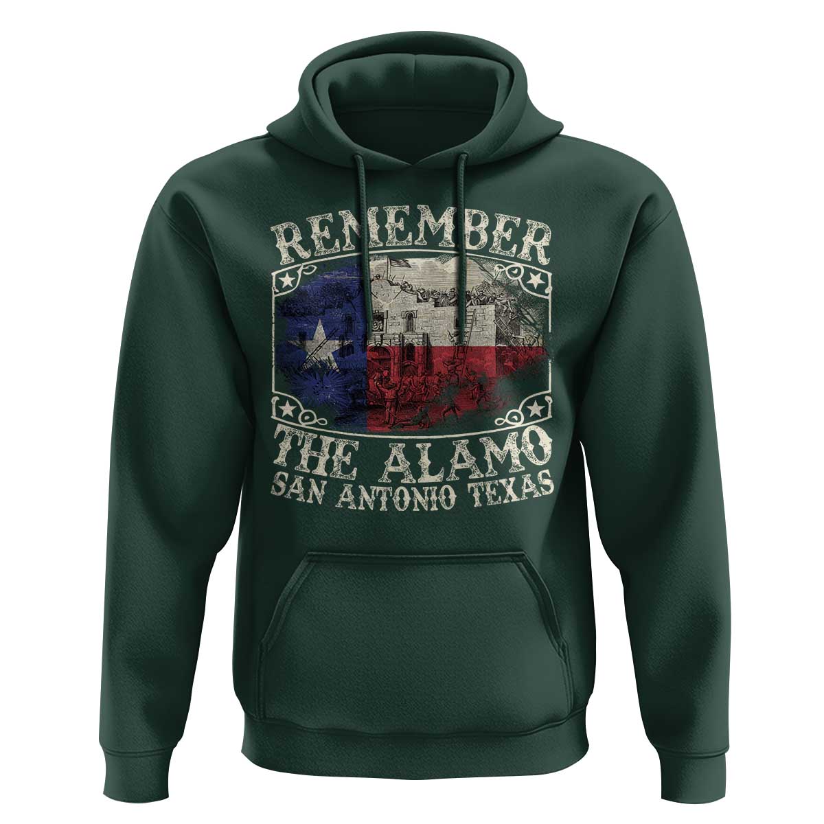 Texas Remember The Alamo Hoodie San Antonio Alamo War Texan Flag History Lover