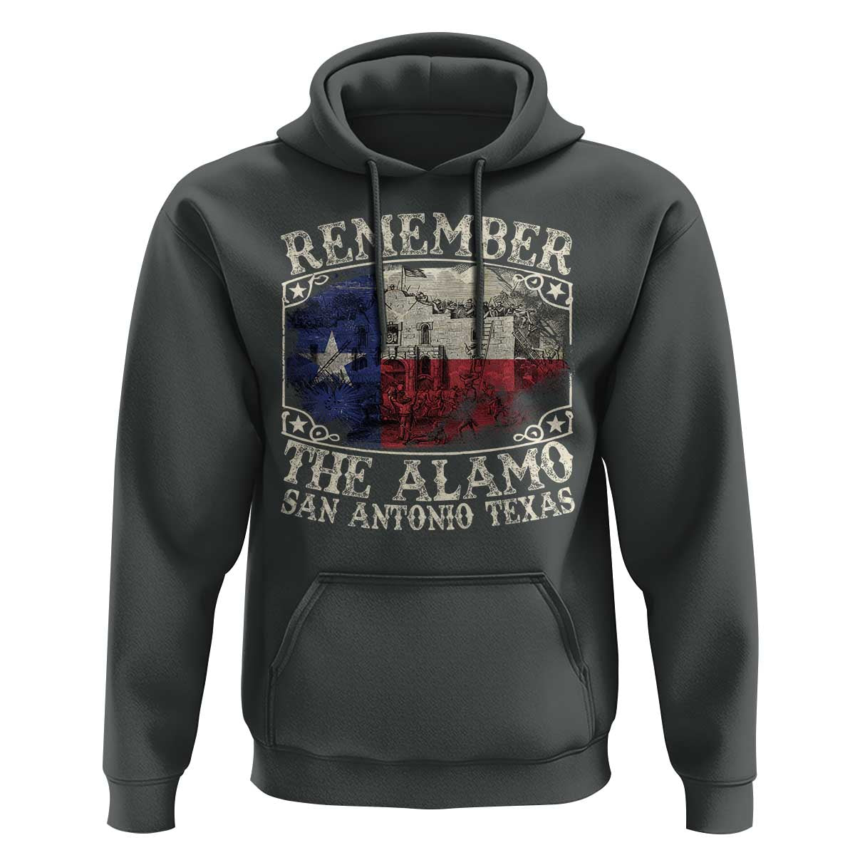 Texas Remember The Alamo Hoodie San Antonio Alamo War Texan Flag History Lover