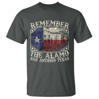 Texas Remember The Alamo T Shirt San Antonio Alamo War Texan Flag History Lover