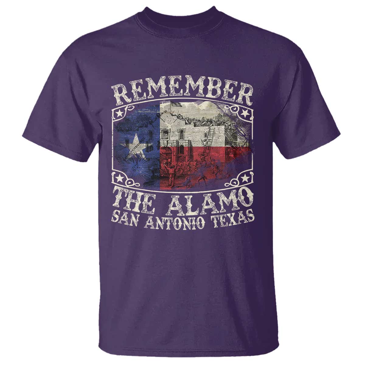 Texas Remember The Alamo T Shirt San Antonio Alamo War Texan Flag History Lover