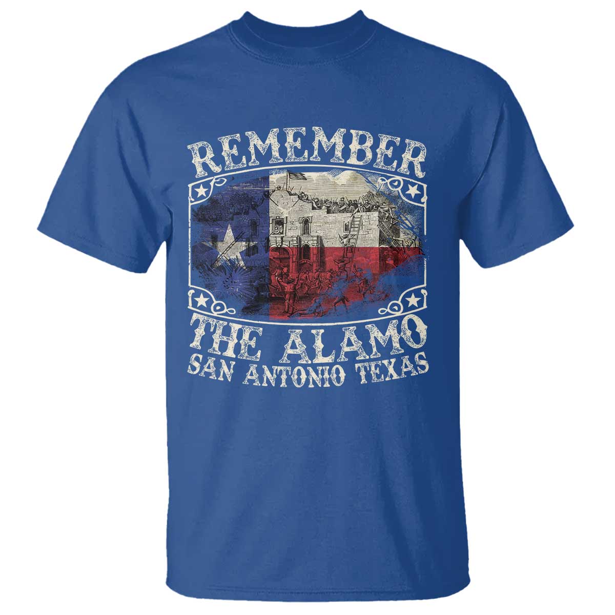 Texas Remember The Alamo T Shirt San Antonio Alamo War Texan Flag History Lover