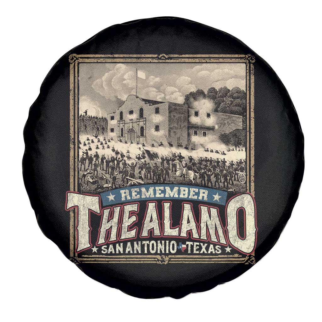 Texas Remember The Alamo Spare Tire Cover San Antonio Alamo War History Lover