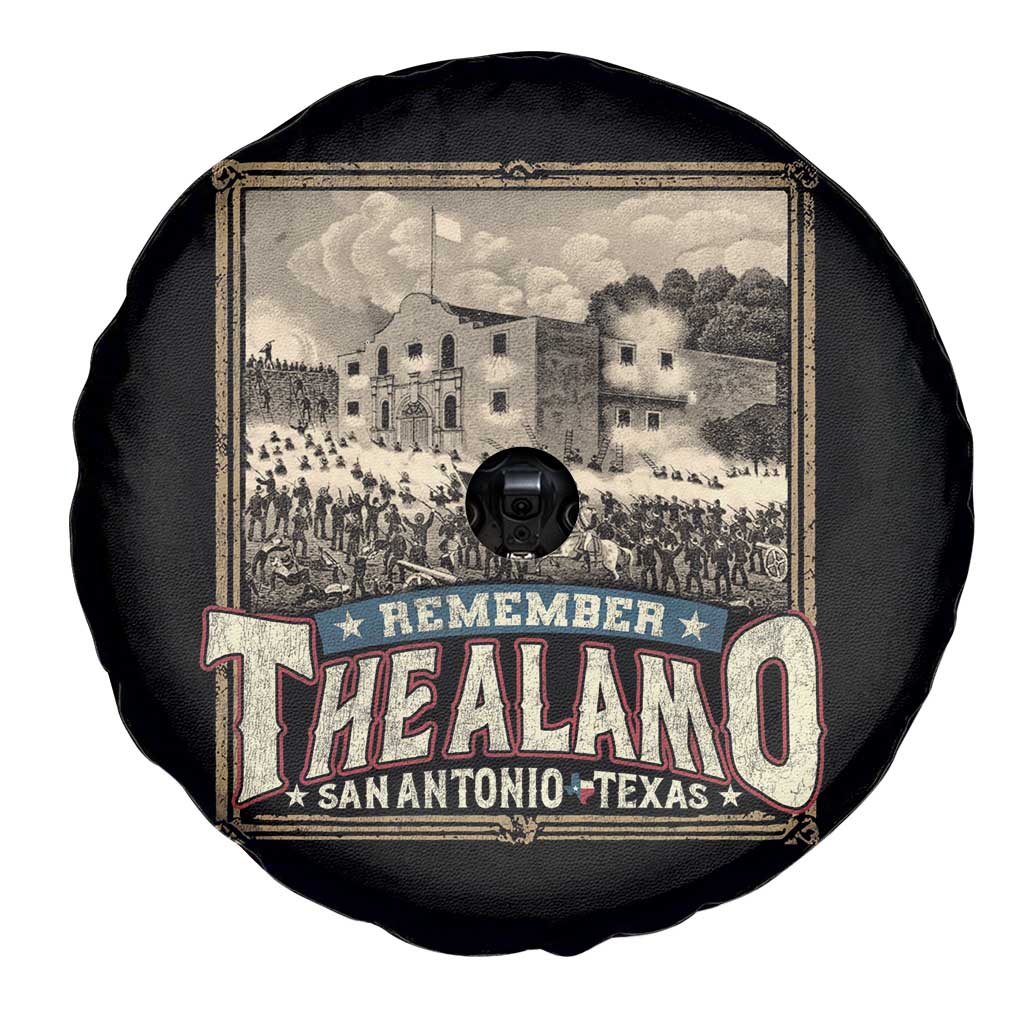 Texas Remember The Alamo Spare Tire Cover San Antonio Alamo War History Lover