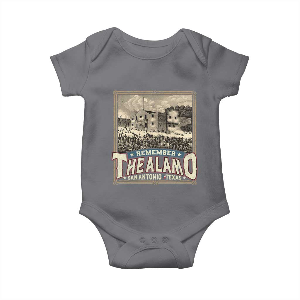 Texas Remember The Alamo Baby Onesie San Antonio Alamo War History Lover
