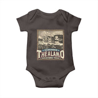 Texas Remember The Alamo Baby Onesie San Antonio Alamo War History Lover