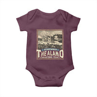 Texas Remember The Alamo Baby Onesie San Antonio Alamo War History Lover