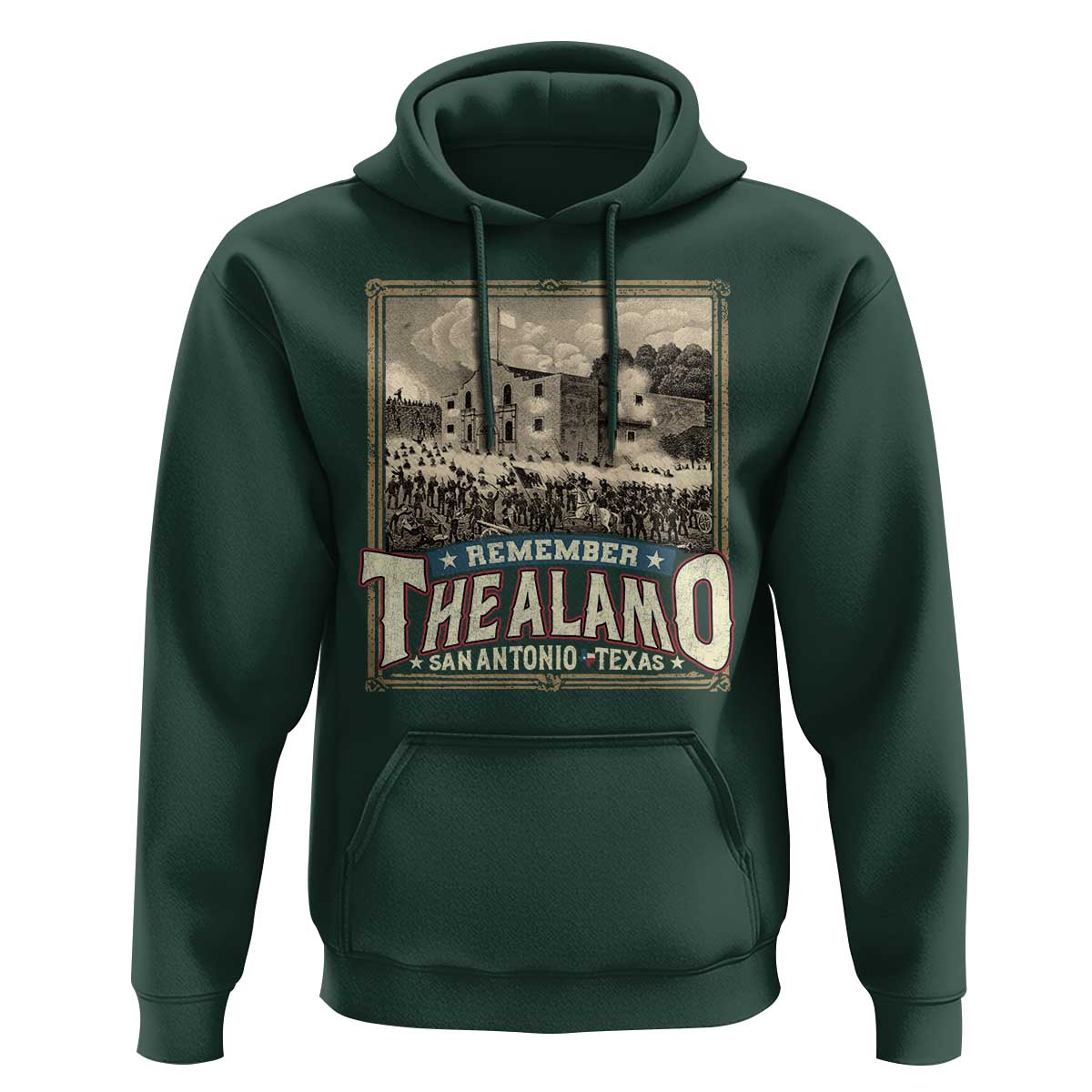 Texas Remember The Alamo Hoodie San Antonio Alamo War History Lover