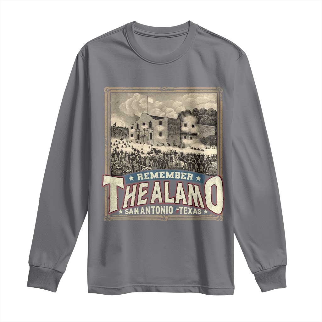 Texas Remember The Alamo Long Sleeve Shirt San Antonio Alamo War History Lover