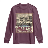 Texas Remember The Alamo Long Sleeve Shirt San Antonio Alamo War History Lover