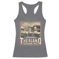 Texas Remember The Alamo Racerback Tank Top San Antonio Alamo War History Lover
