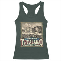 Texas Remember The Alamo Racerback Tank Top San Antonio Alamo War History Lover