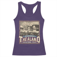 Texas Remember The Alamo Racerback Tank Top San Antonio Alamo War History Lover