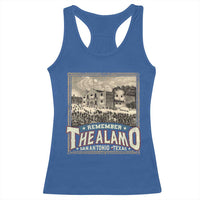 Texas Remember The Alamo Racerback Tank Top San Antonio Alamo War History Lover