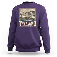 Texas Remember The Alamo Sweatshirt San Antonio Alamo War History Lover