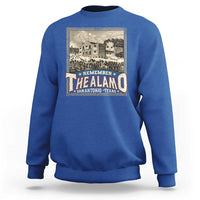 Texas Remember The Alamo Sweatshirt San Antonio Alamo War History Lover