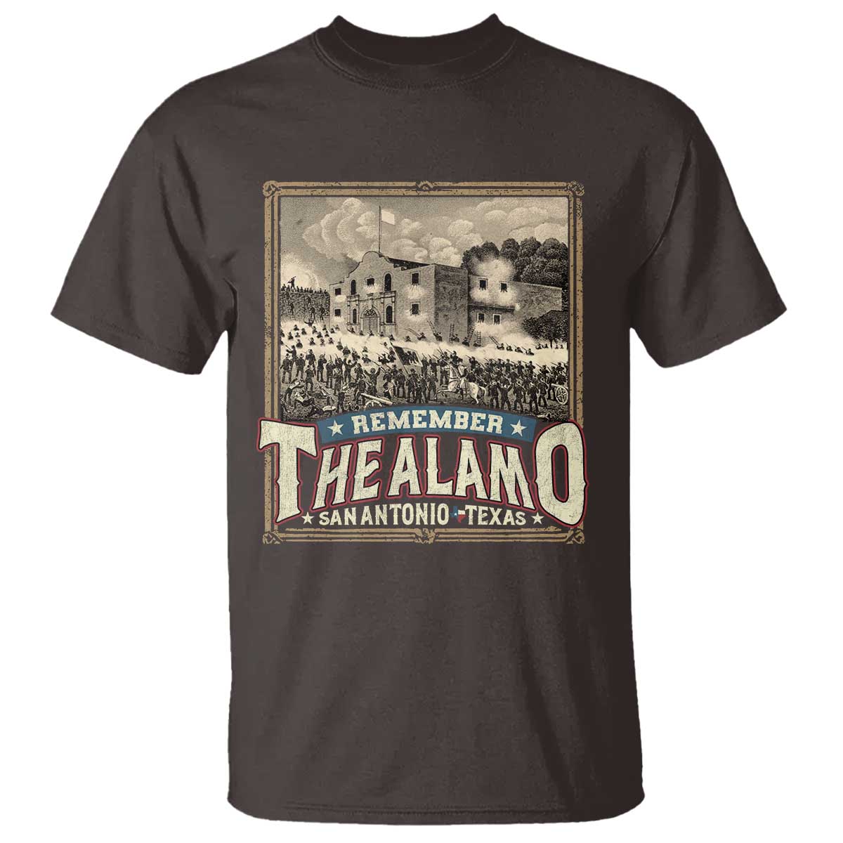 Texas Remember The Alamo T Shirt San Antonio Alamo War History Lover