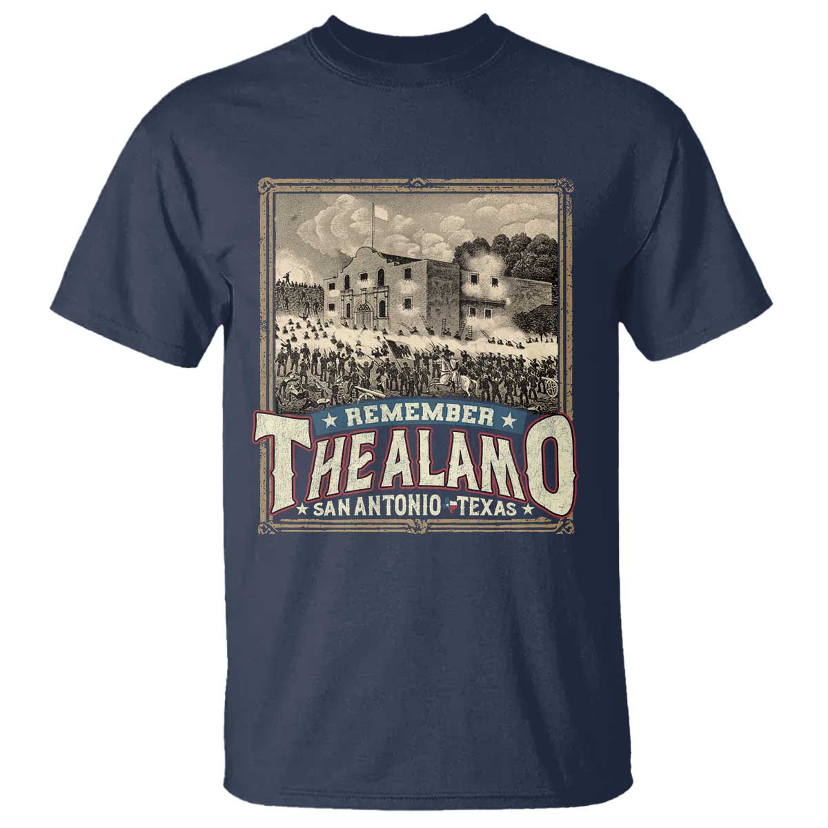 Texas Remember The Alamo T Shirt San Antonio Alamo War History Lover