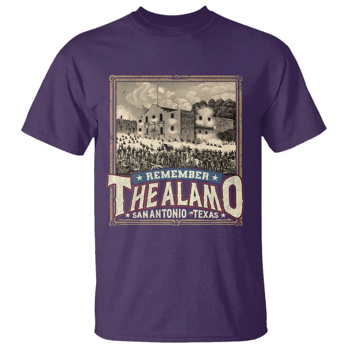 Texas Remember The Alamo T Shirt San Antonio Alamo War History Lover