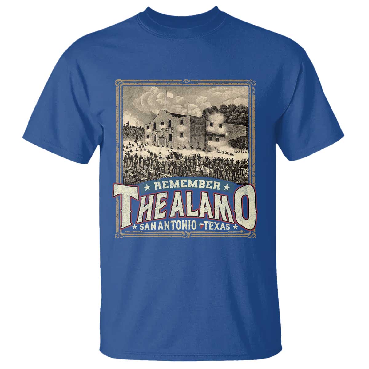 Texas Remember The Alamo T Shirt San Antonio Alamo War History Lover