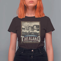Texas Remember The Alamo T Shirt For Women San Antonio Alamo War History Lover