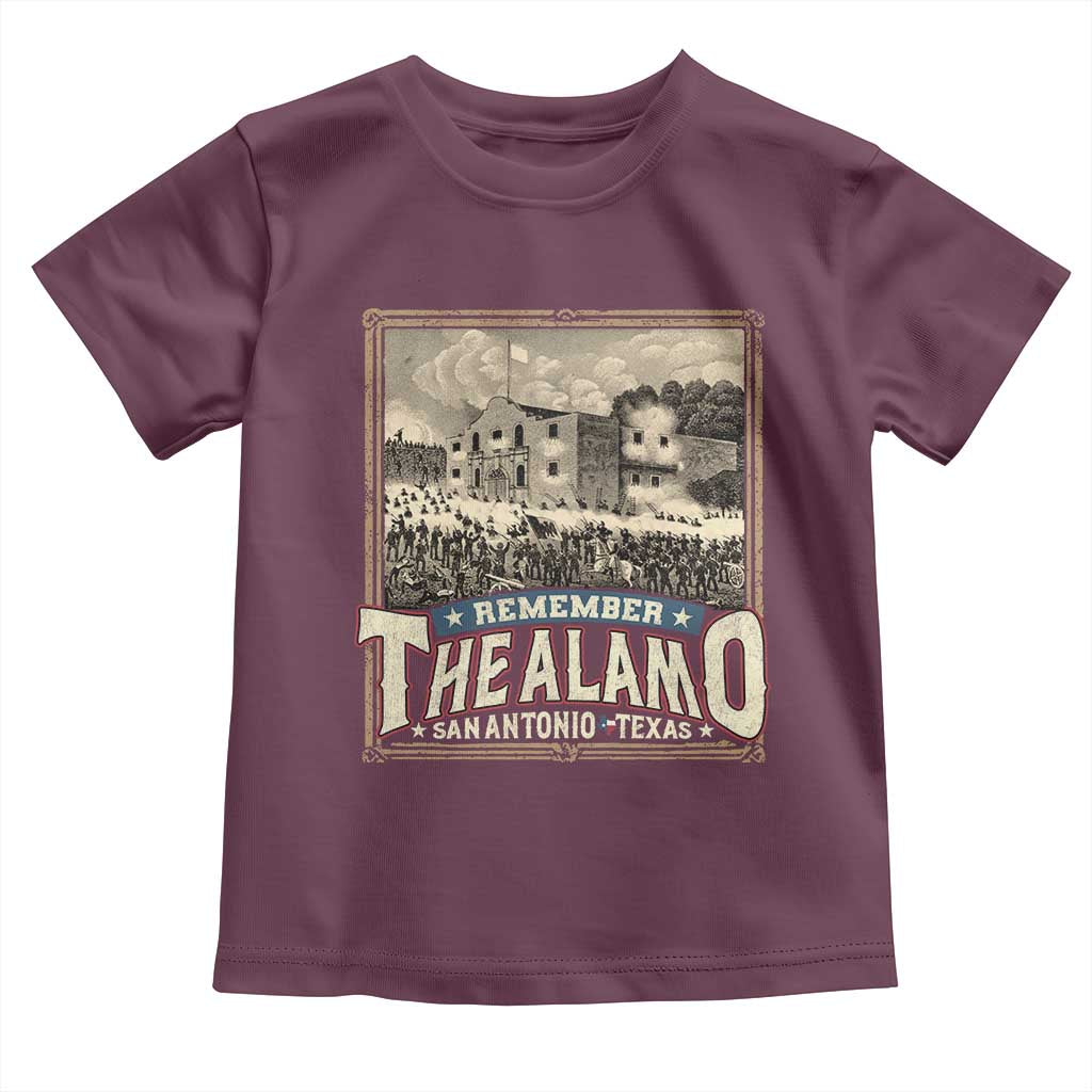 Texas Remember The Alamo Toddler T Shirt San Antonio Alamo War History Lover
