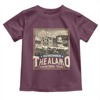 Texas Remember The Alamo Toddler T Shirt San Antonio Alamo War History Lover
