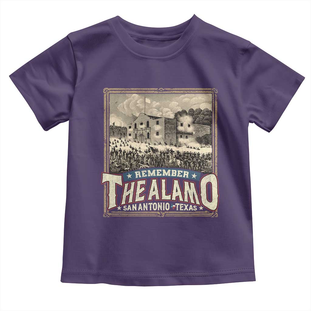 Texas Remember The Alamo Toddler T Shirt San Antonio Alamo War History Lover