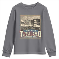 Texas Remember The Alamo Youth Sweatshirt San Antonio Alamo War History Lover