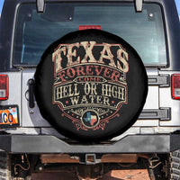 Texas Pride Spare Tire Cover Forever Come Hell Or High Water Patriotic Texas TS09