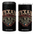 Texas Pride 4 in 1 Can Cooler Tumbler Forever Come Hell Or High Water Patriotic Texas TS09