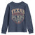 Texas Pride Youth Sweatshirt Forever Come Hell Or High Water Patriotic Texas