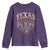 Texas Pride Youth Sweatshirt Forever Come Hell Or High Water Patriotic Texas