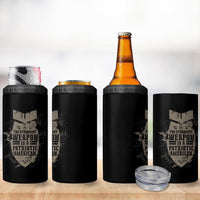 The Strongest Weapon Is A Patriotic 4 in 1 Can Cooler Tumbler