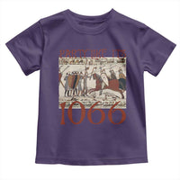 Medieval Bayeux Tapestry Hastings 1066 Toddler T Shirt Funny Party Like It's 1066 History Lover