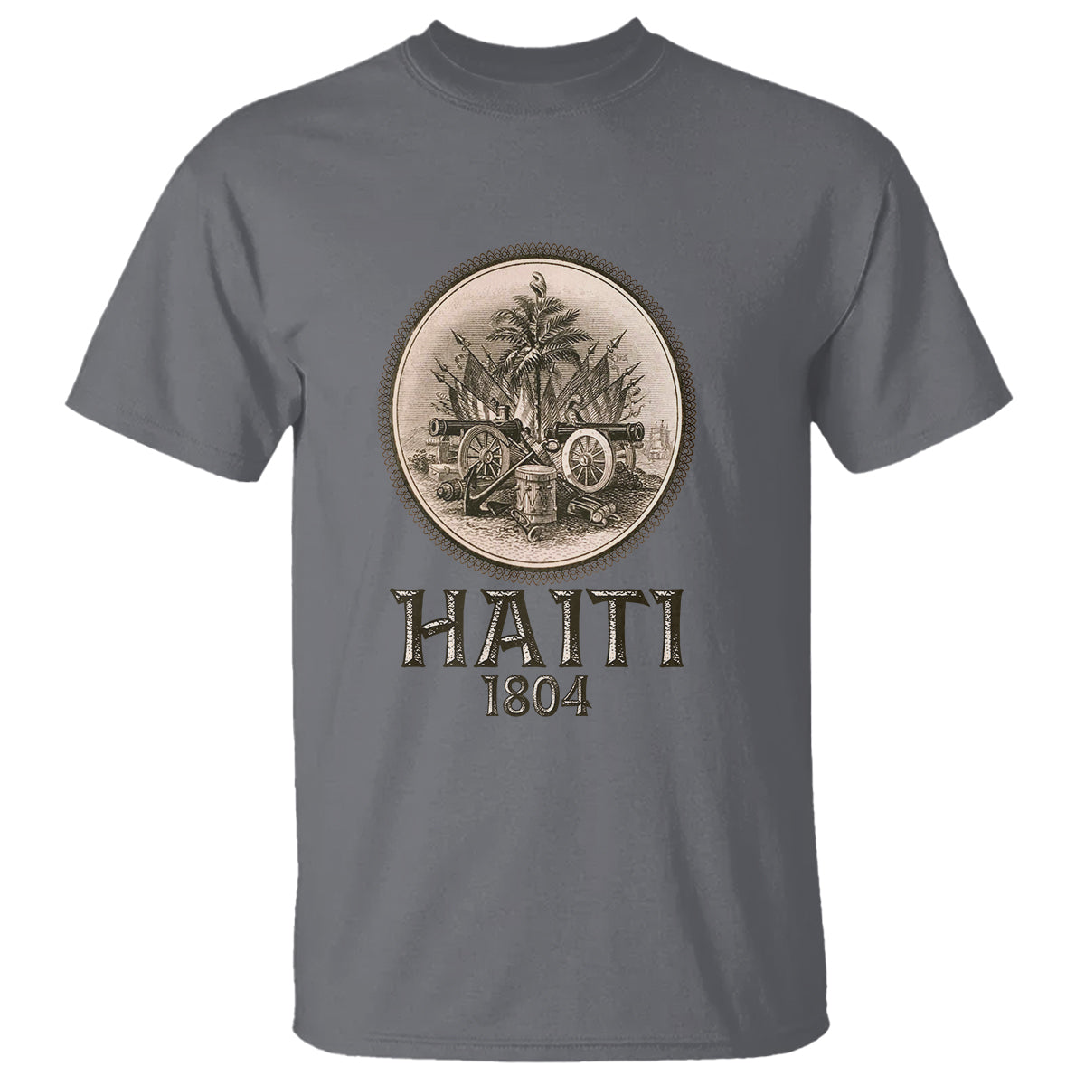 Haitian T Shirt Revolution 1804 Haiti Flag Vintage - Wonder Print Shop