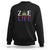 Haitian Sweatshirt Zoe Life Haiti Patriotic - Wonder Print Shop