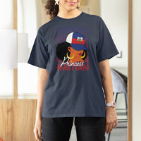 Haitian Princess T Shirt For Women Proud Ayiti Woman Girl Haiti - Wonder Print Shop