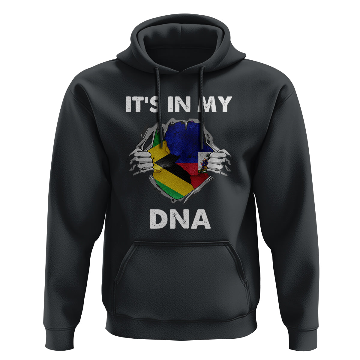 Haitian Jamaican Hoodie It's In My DNA