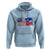 Haitian American Hoodie Yes I'm Both Of Them USA Haiti Flag Shirt - Wonder Print Shop